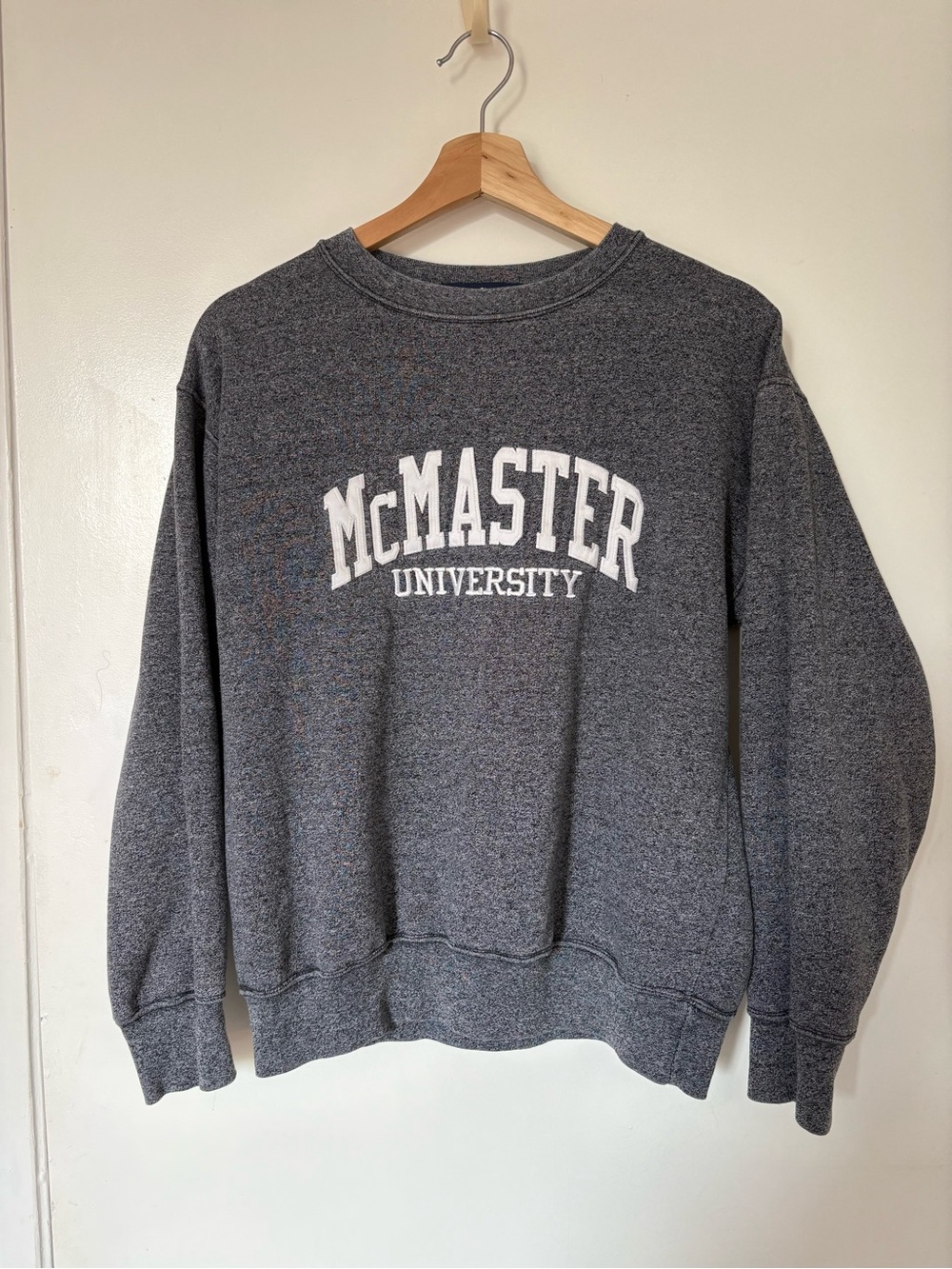 McMaster University Gray Crewneck Sweatshirt